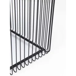 Beistelltisch Wire Square Schwarz (2/Set) 45X45Cm