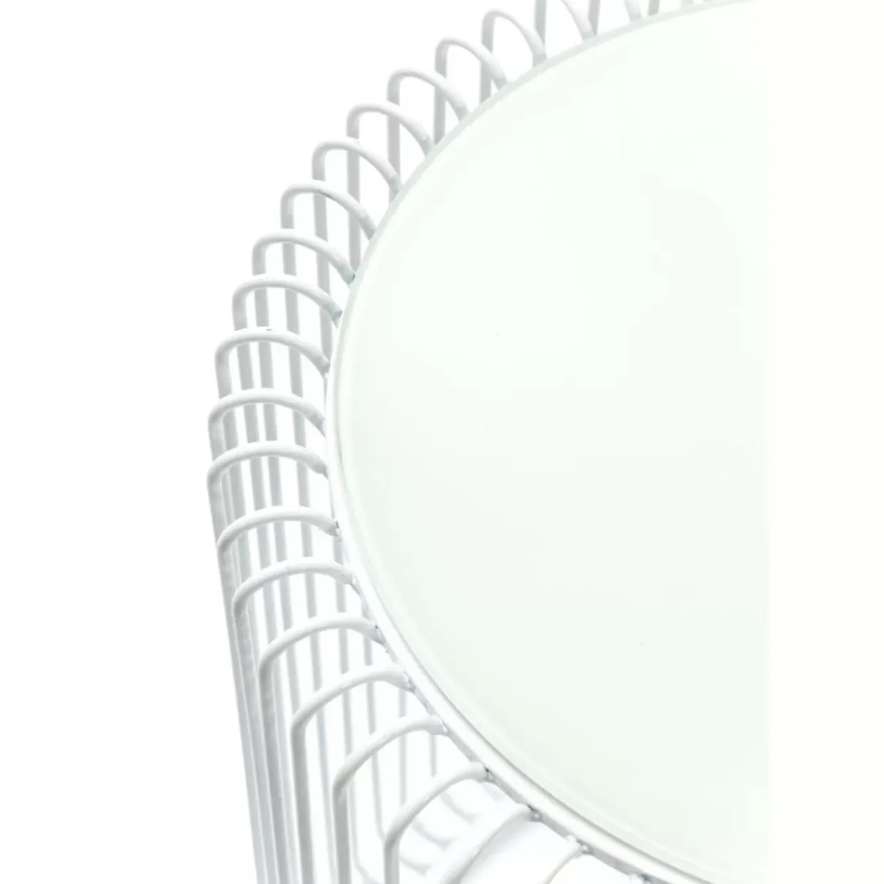 Beistelltisch Wire White (2/Set) O44Cm