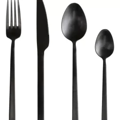 Besteck Gloria Matt Schwarz (16-Tlg.)