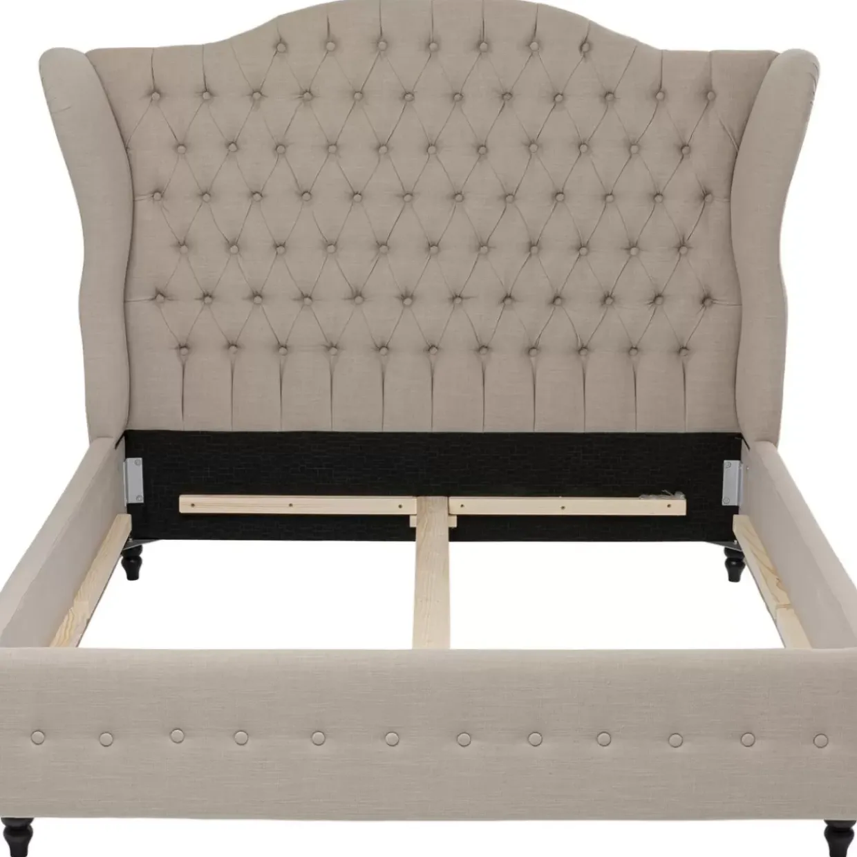 Bett City Spirit Linen Natural 160X200Cm