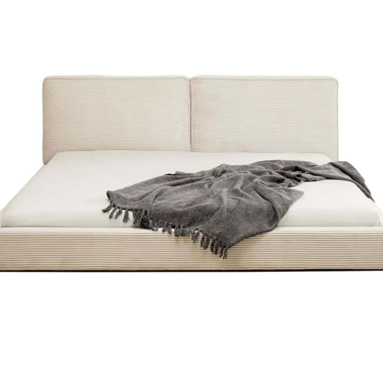 Bett East Side Cord Creme 160X200Cm