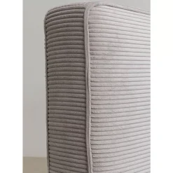 Bett East Side Cord Grau 180X200Cm