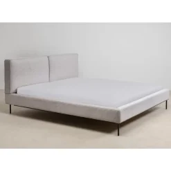 Bett East Side Cord Grau 180X200Cm