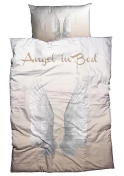 Bettwasche Angel In Bed 160X210 + Kissen 50X70