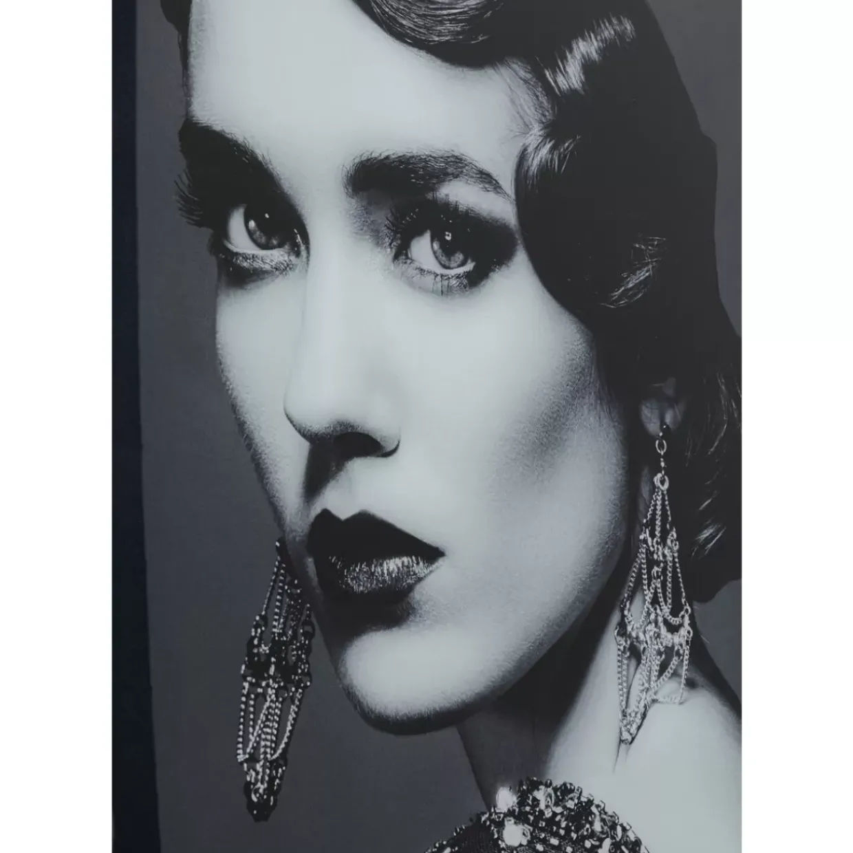 Bild Glas Beauty Lady 120X150Cm