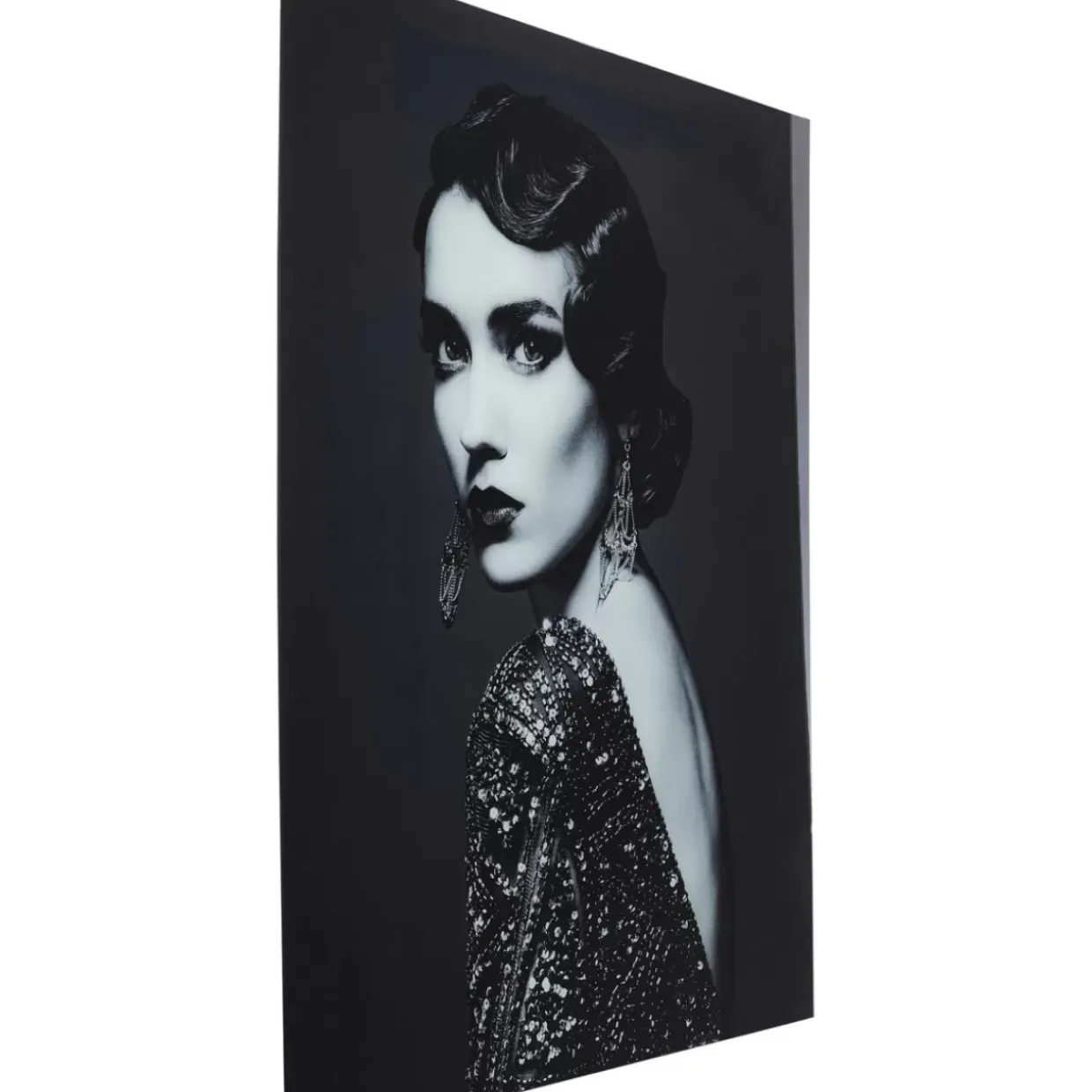 Bild Glas Beauty Lady 120X150Cm