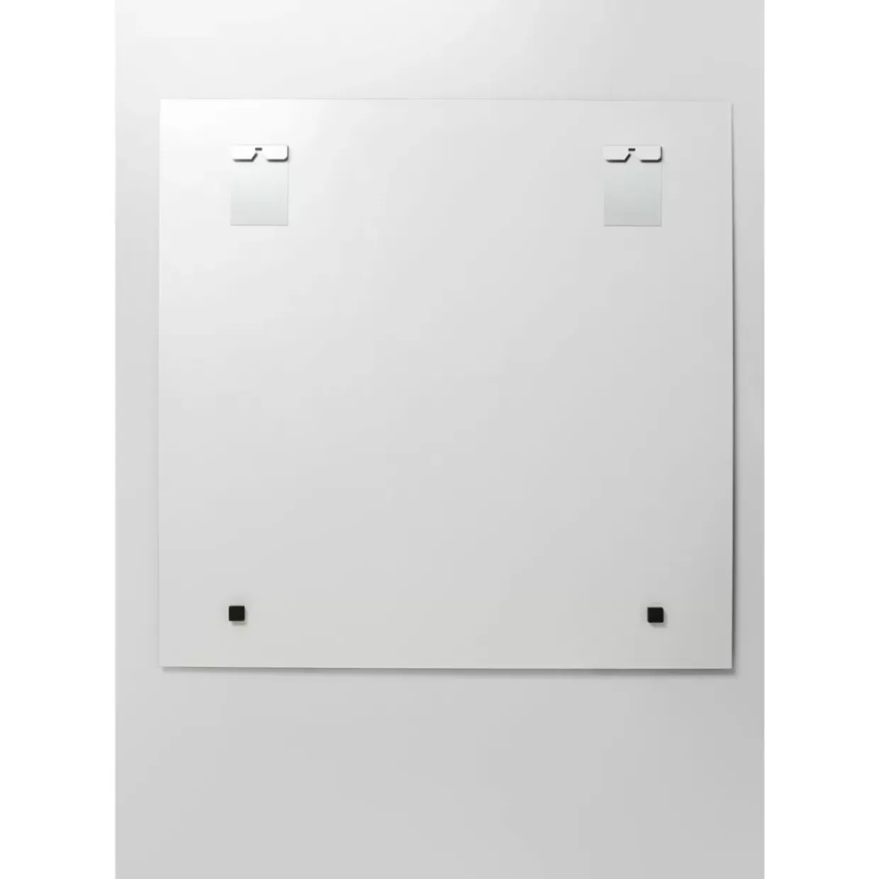 Bild Glas Flower Art Lady 80X80Cm