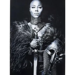 Bild Glas Lady Knight 100X150Cm