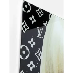 Bild Glas Runny Eyes 80X80