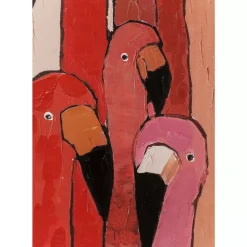 Bild Touched Flamingo Meeting 120X90Cm