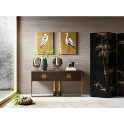 Bild Touched Heron Right 70X50Cm