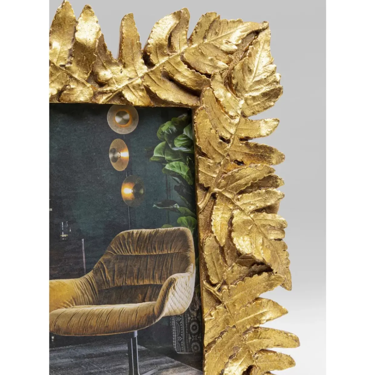 Bilderrahmen Gold Leaves