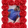 Bilderrahmen Romantic Rose Rot 11X13Cm