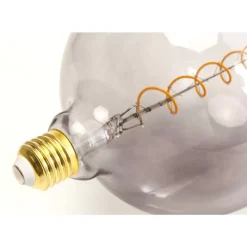 Birne Spiral Led Grau