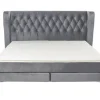 Boxspringbett Benito Moon Grau 160X200Cm