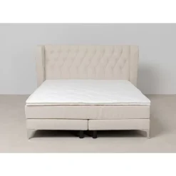 Boxspringbett Benito Moon Creme 180X200Cm