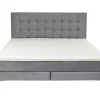 Boxspringbett Benito Star Grau 160X200Cm