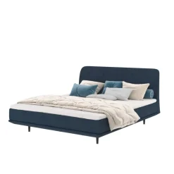 Boxspringbett Luna Blau 180X200Cm