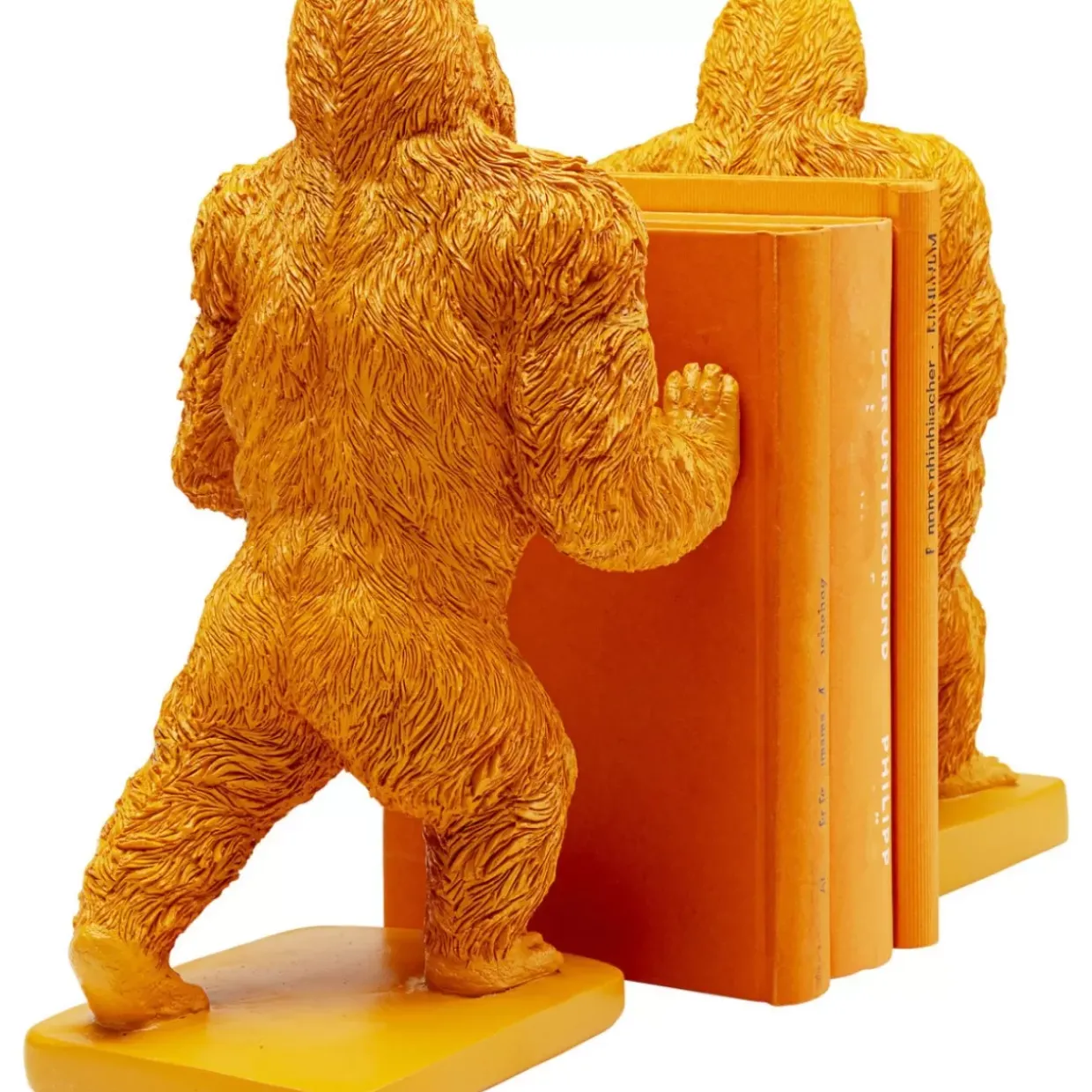Buchstutze Gorilla Orange (2/Set)