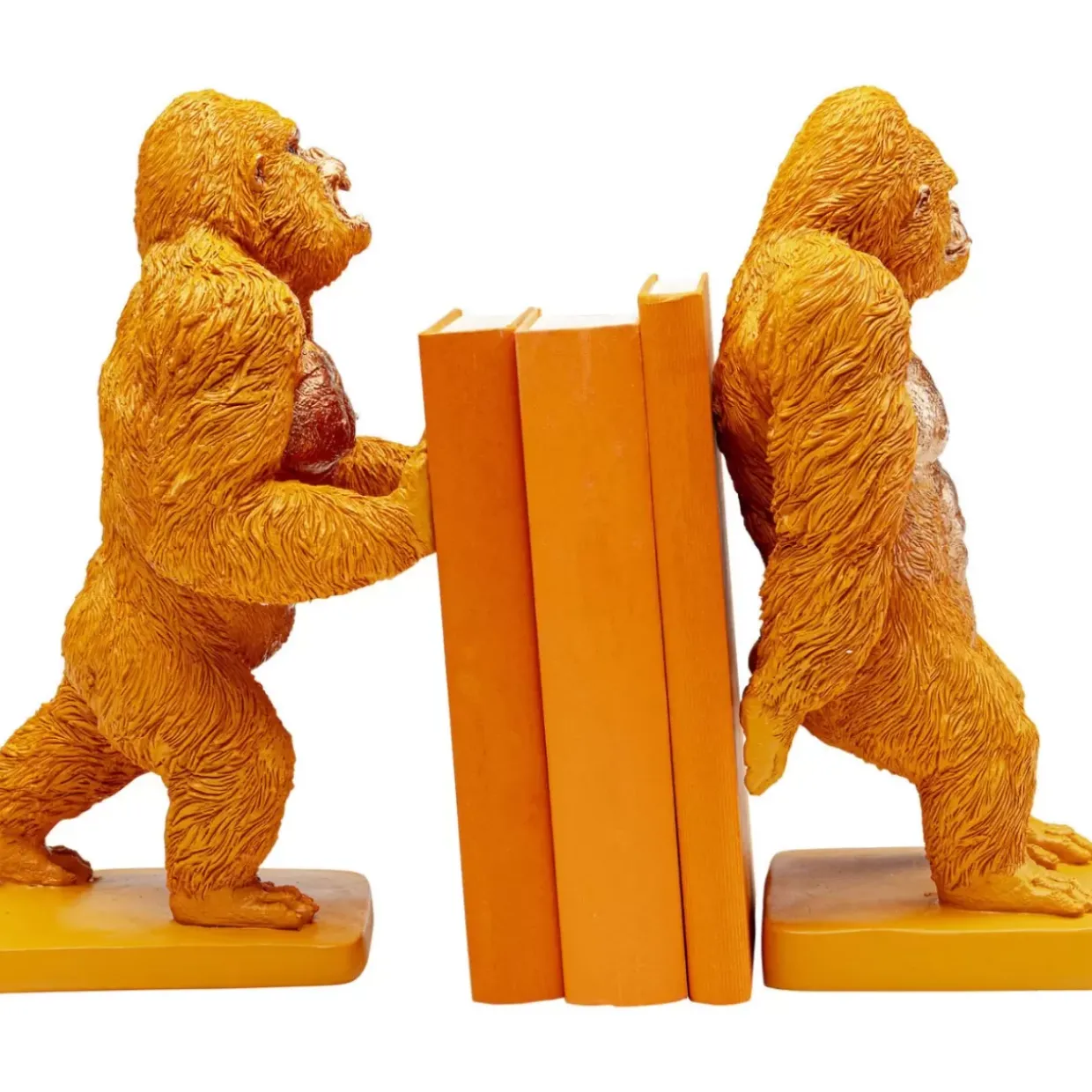 Buchstutze Gorilla Orange (2/Set)