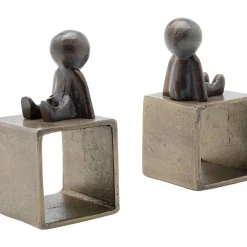 Buchstutze Little Males (2/Set)