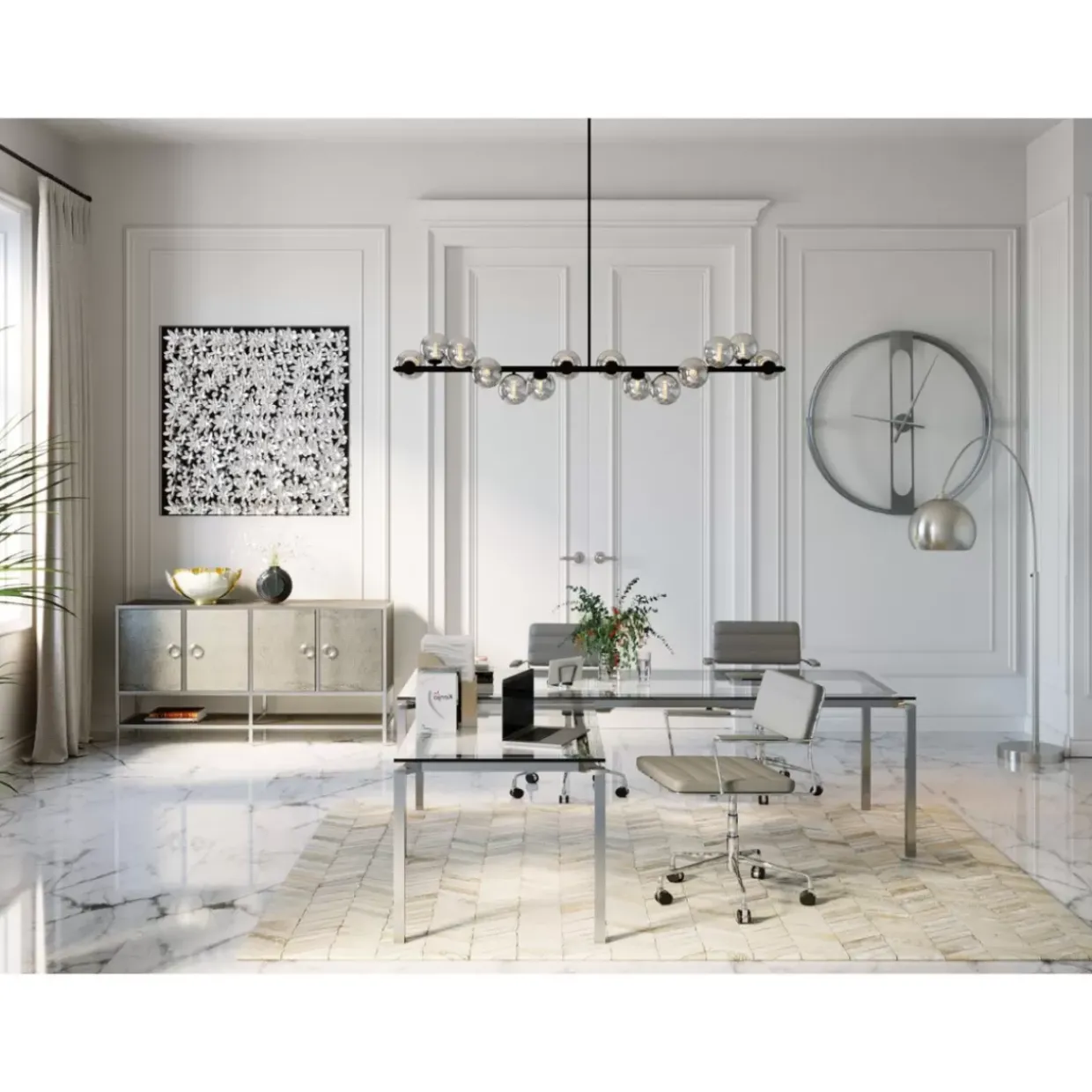 Burodrehstuhl Dottore Grey