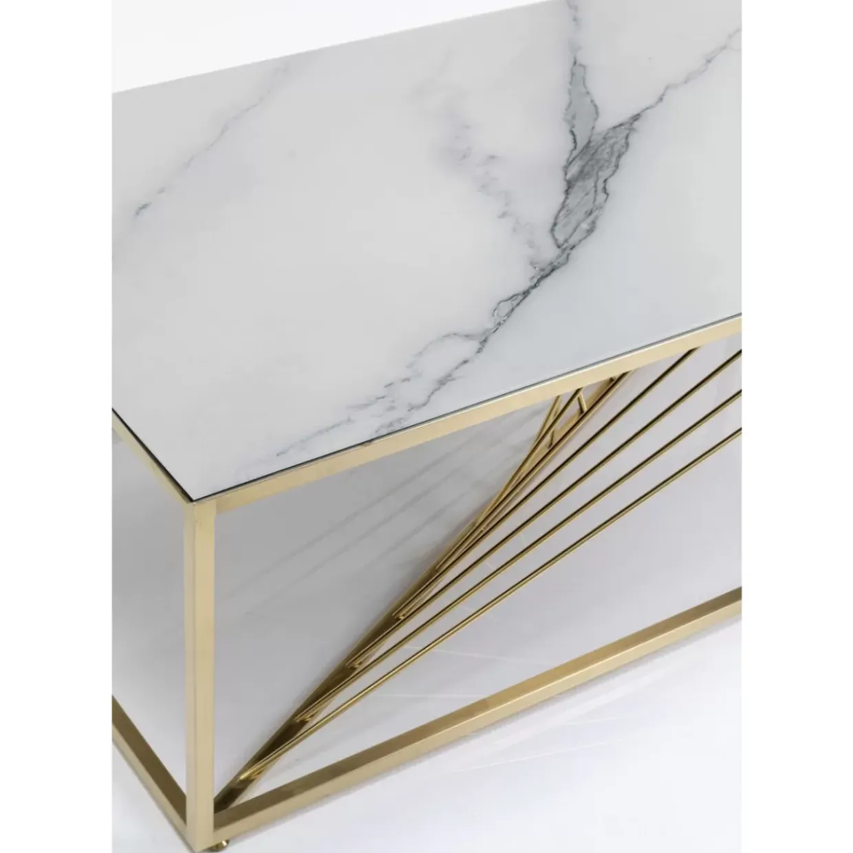 Couchtisch Art Marble Glass 140X70Cm