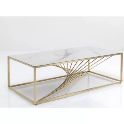 Couchtisch Art Marble Glass 140X70Cm