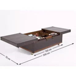 Couchtisch Bar Globetrotter 120X75Cm