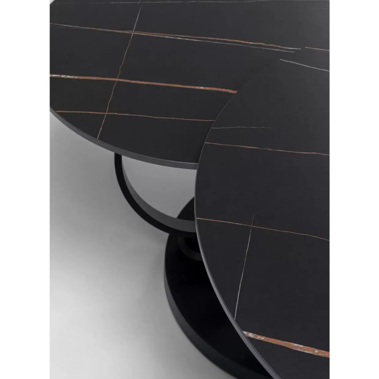 Couchtisch Beverly Schwarz 133X80Cm