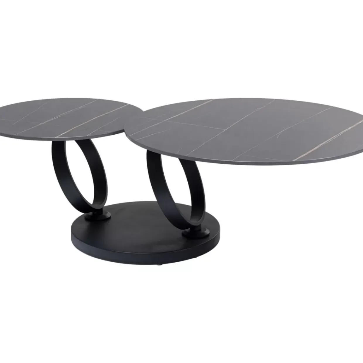 Couchtisch Beverly Schwarz 133X80Cm