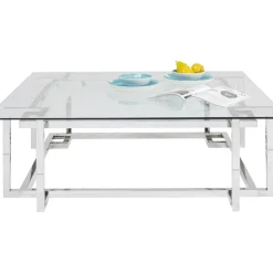 Couchtisch Clara Silber 120X120Cm