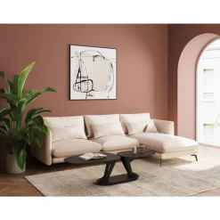 Couchtisch Franklin Schwarz 150X58Cm