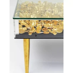 Couchtisch Gold Flowers 120X60