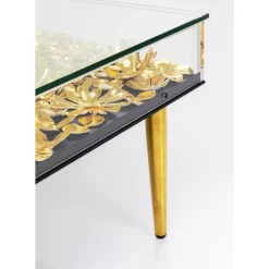 Couchtisch Gold Flowers 120X60