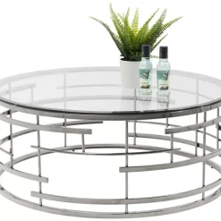 Couchtisch Jupiter Silber O100Cm