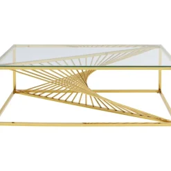 Couchtisch Laser Gold 120X60