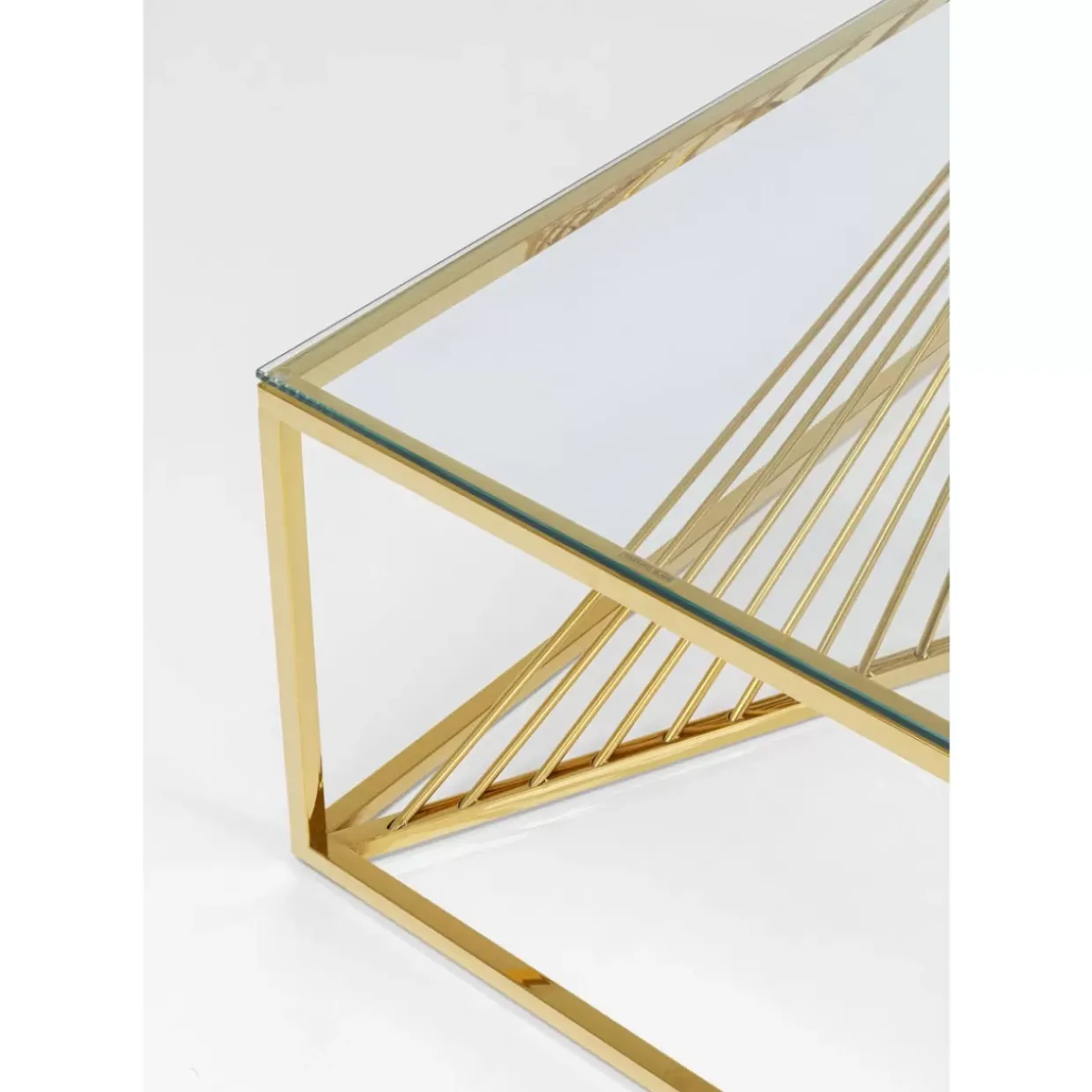 Couchtisch Laser Gold 120X60