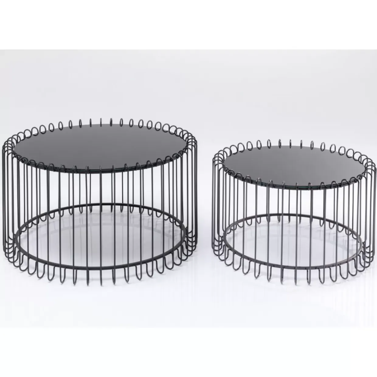 Couchtisch Line Onyx (2/Set)