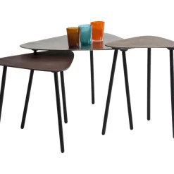 Couchtisch Loft Triangle Vintage (3/Set)