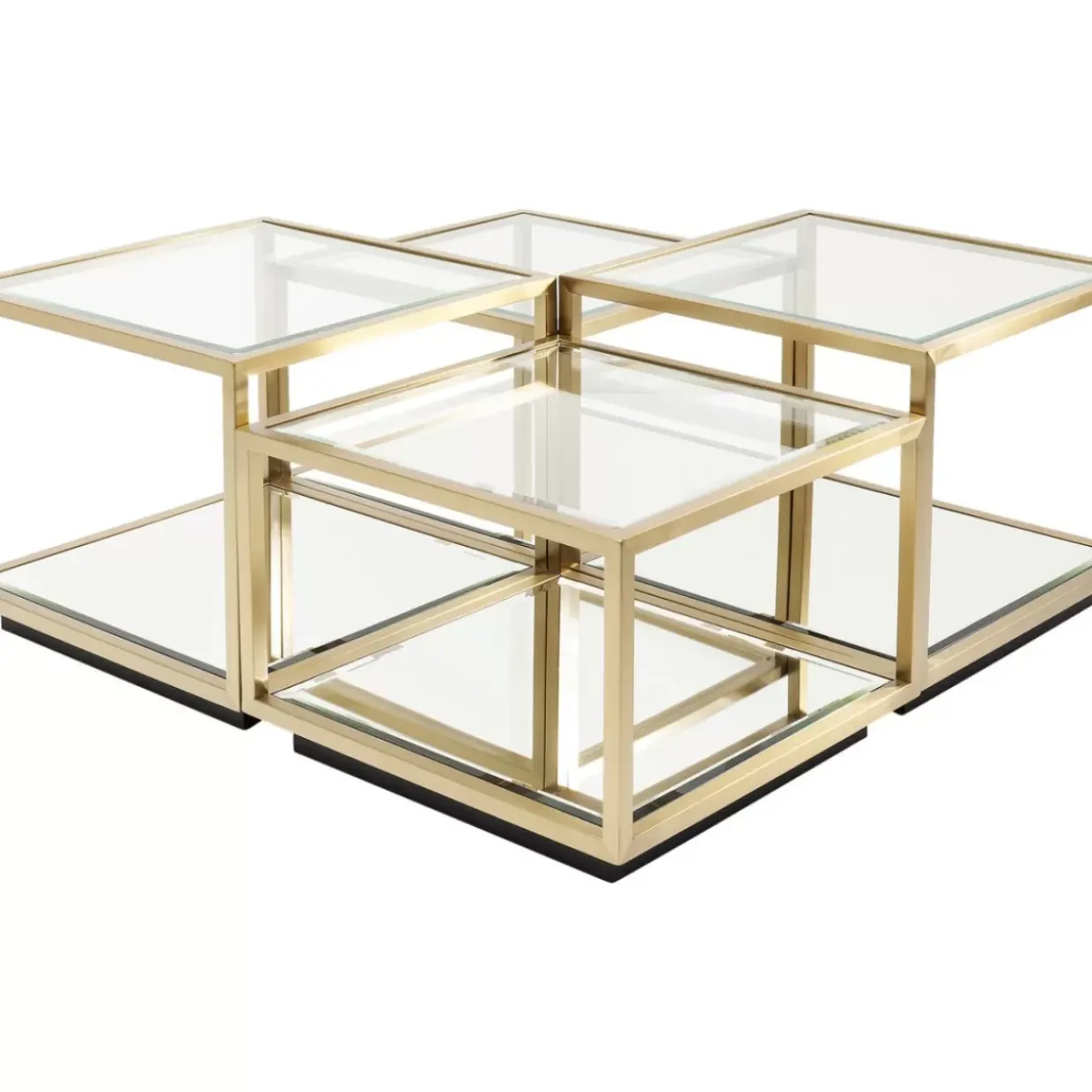 Couchtisch Luigi Gold (4/Set)