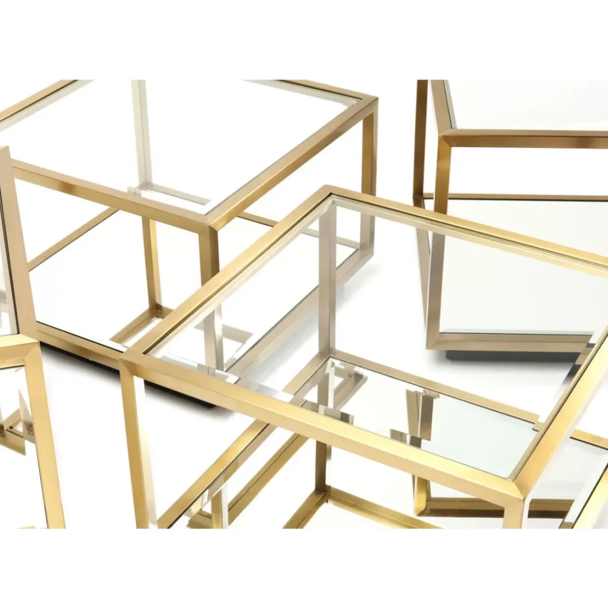 Couchtisch Luigi Gold (4/Set)