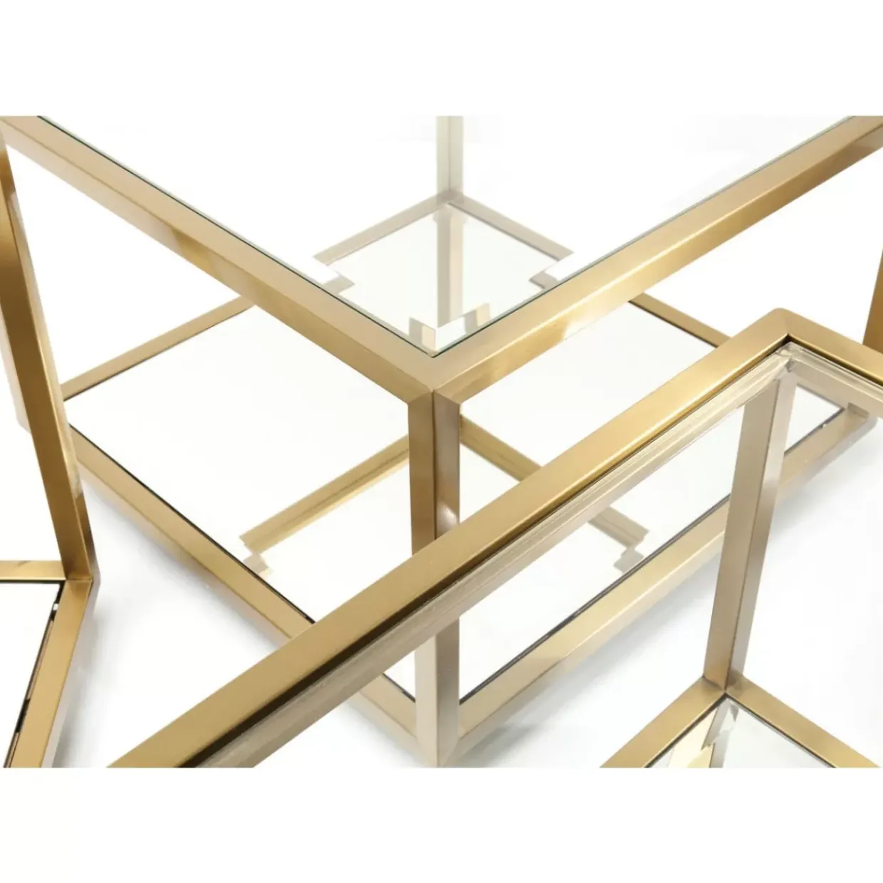 Couchtisch Luigi Gold (4/Set)