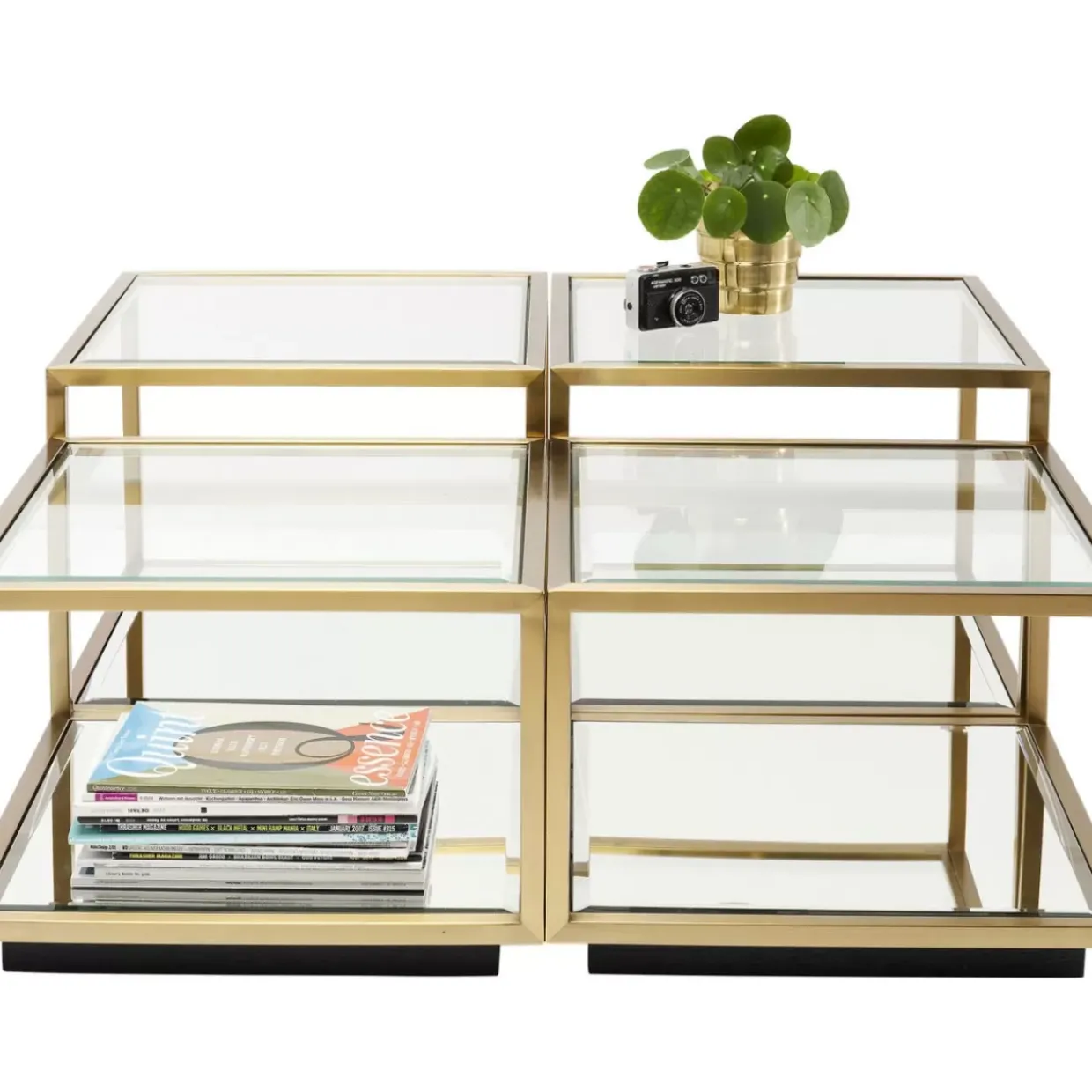 Couchtisch Luigi Gold (4/Set)