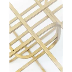 Couchtisch Meander Gold 140X80Cm