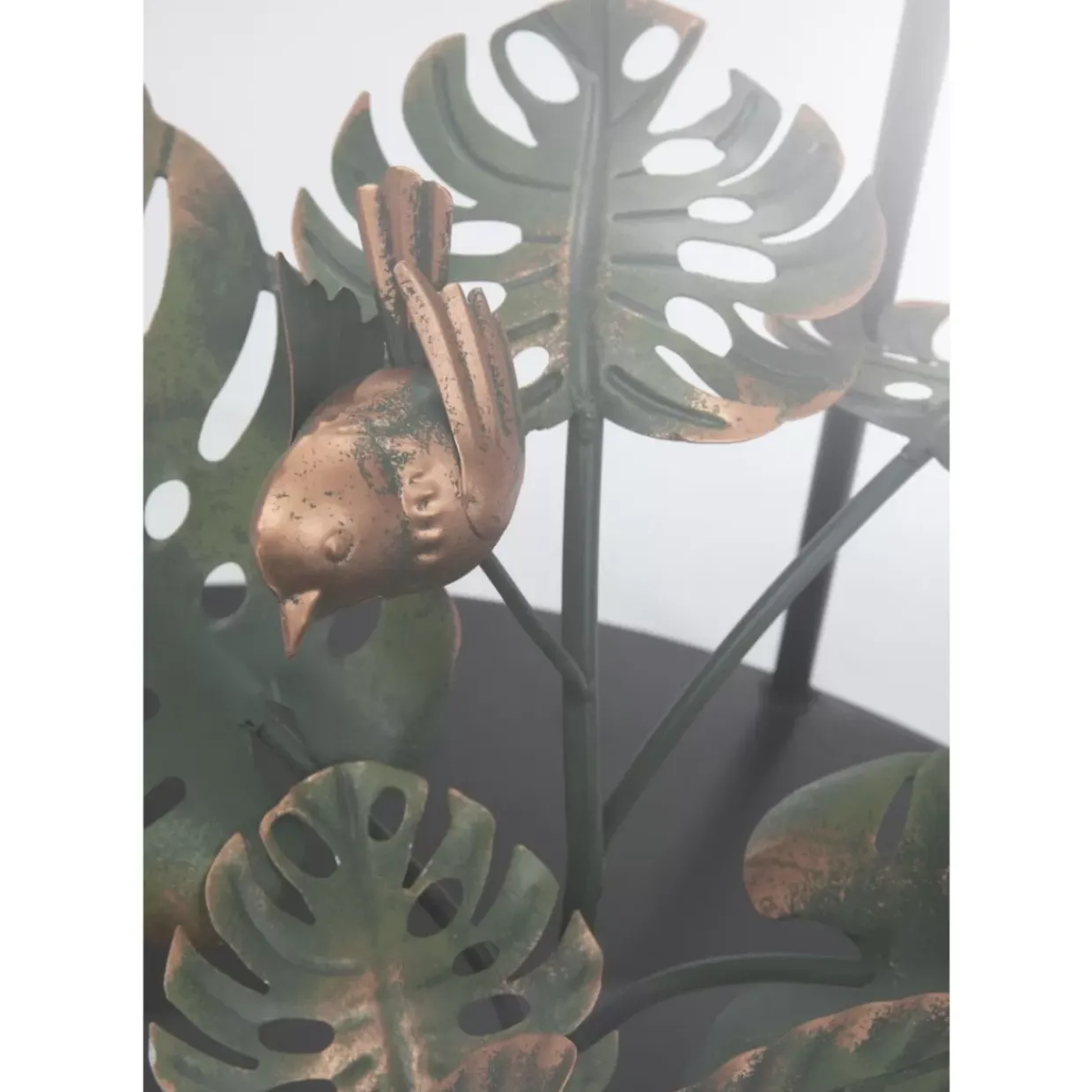 Couchtisch Palms Schwarz O80Cm