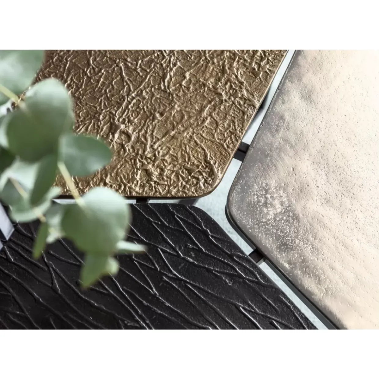 Couchtisch Patches 103X102Cm