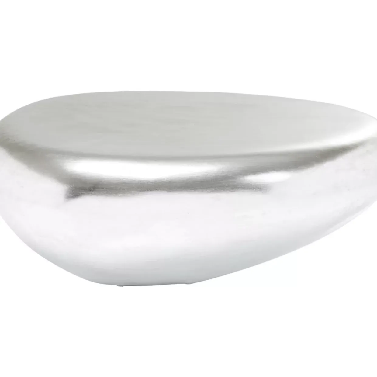 Couchtisch Pebble Silber 122X96