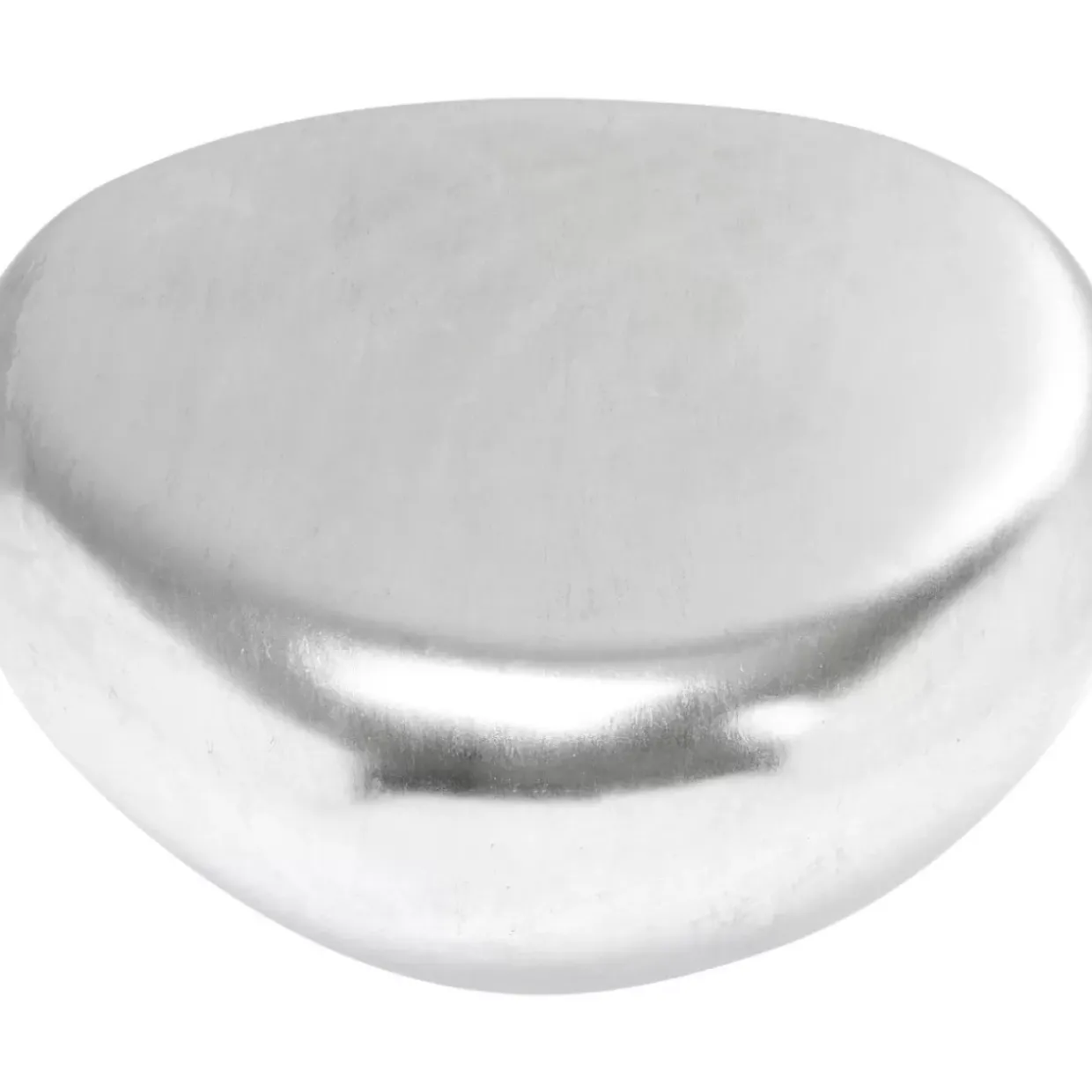 Couchtisch Pebble Silber 122X96