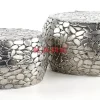 Couchtisch Pebbles Deluxe Silber (2/Set)